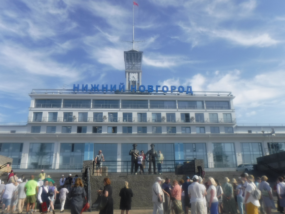Речной вокзал в Нижнем Новгороде