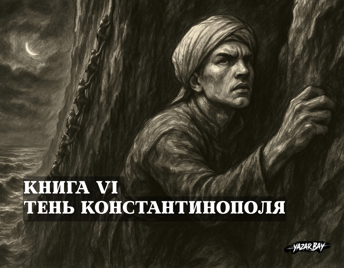 Под покровом ночи османские воины во главе с молодым принцем Орханом совершают отчаянное восхождение на неприступные скалы острова-крепости госпитальеров. ©Язар Бай