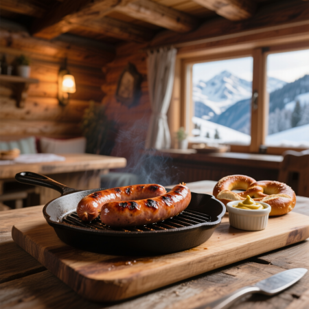 Грацер Вюрстль — венская колбаска с югом