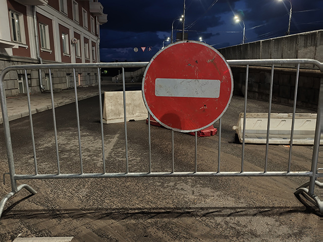 Набережная Степана Разина в Твери перекрыта. Снимают «Овчарку»