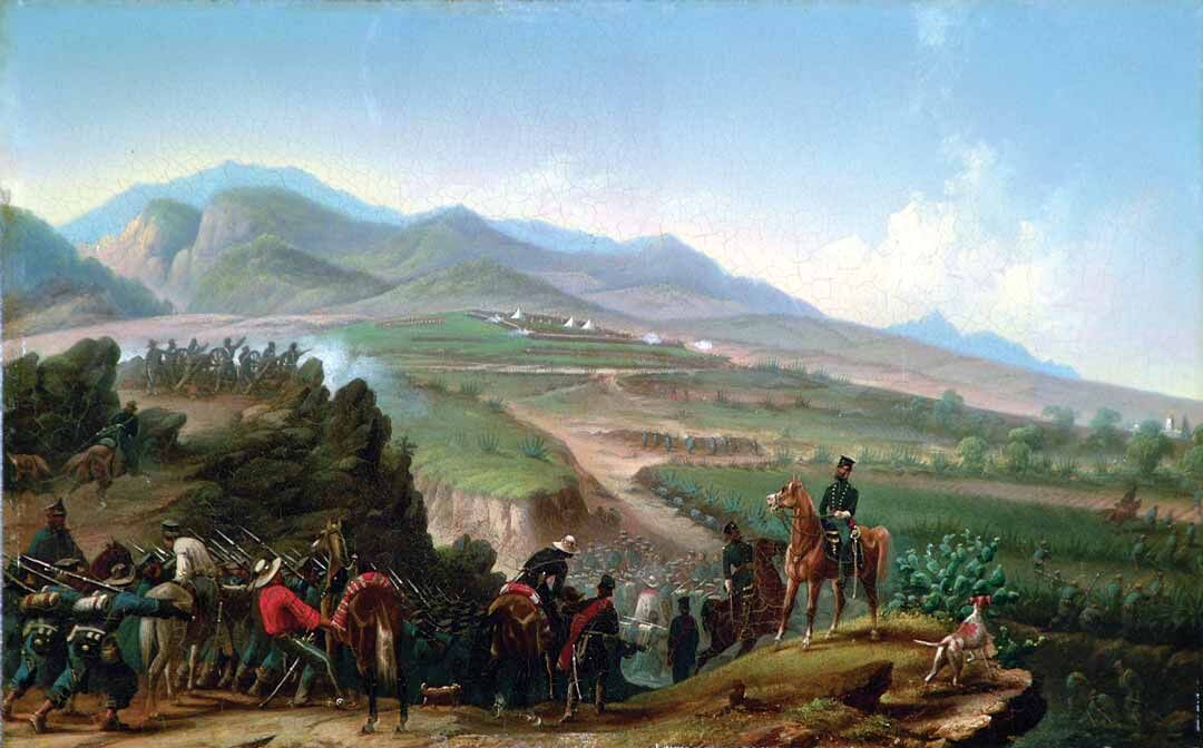 Американская армия на марше. Джеймс Уокер