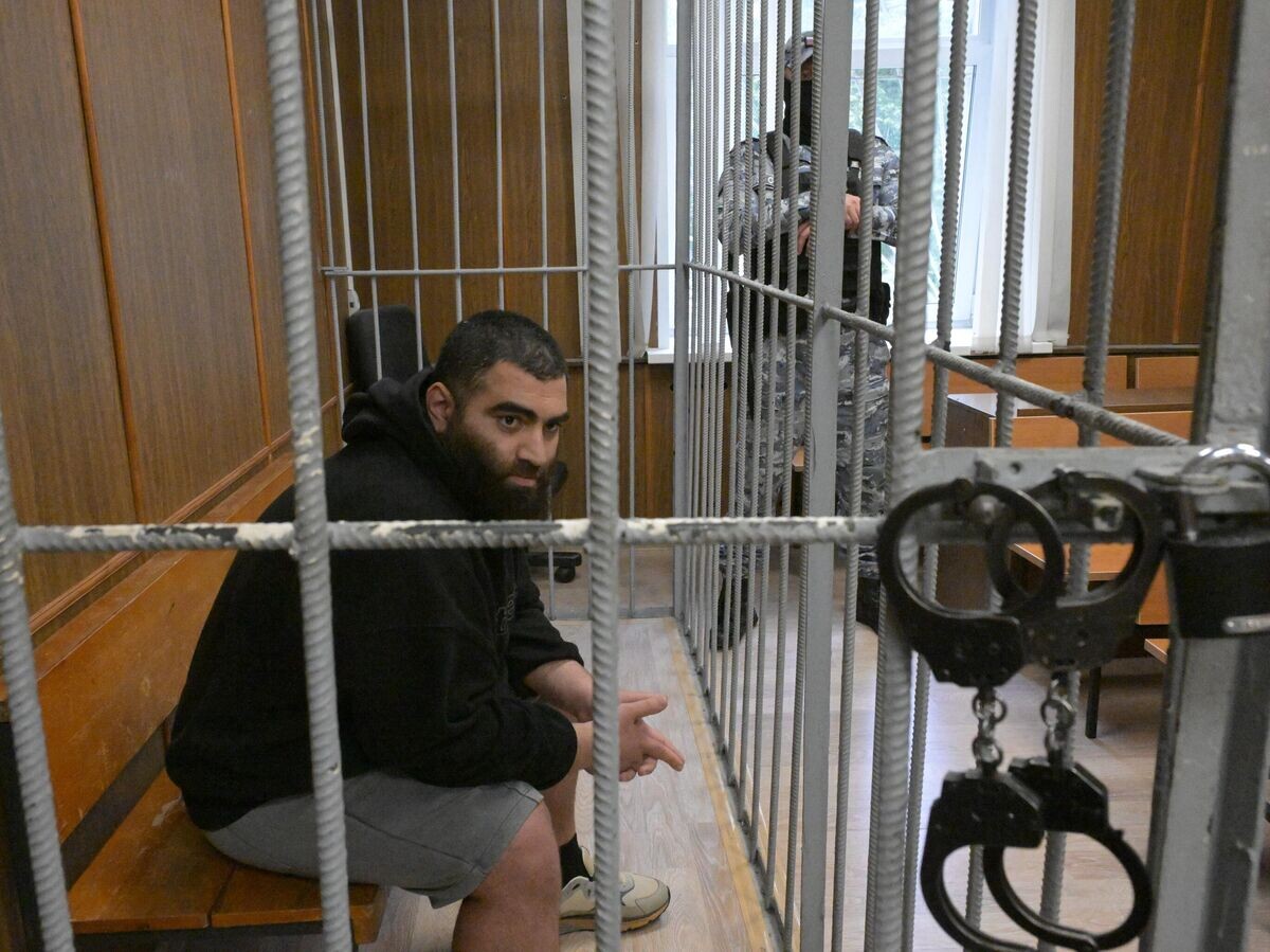    Блогер Арсен Маркарян на заседании суда в Москве© РИА Новости / Алексей Никольский