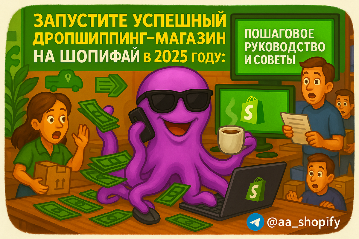    Запустите успешный дропшиппинг-магазин на Шопифай в 2025 году: пошаговое руководство и советы по привлечению клиентов aa_ecom