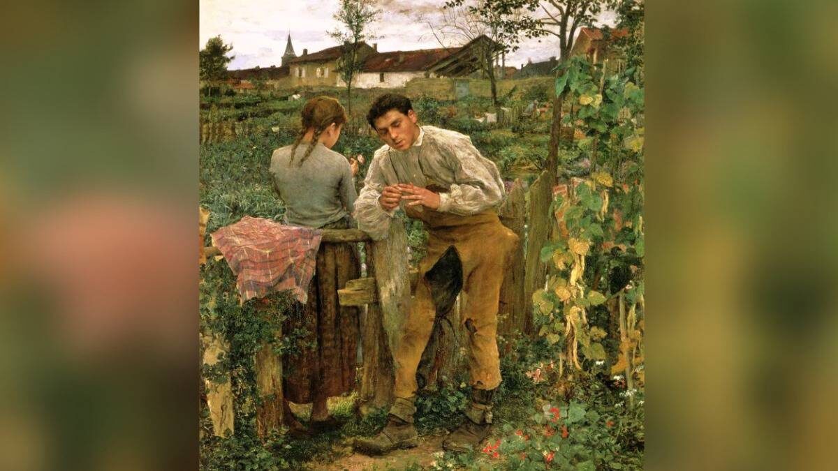    Жюль Бастьен-Лепаж. Деревенская любовь / Фото: public domain