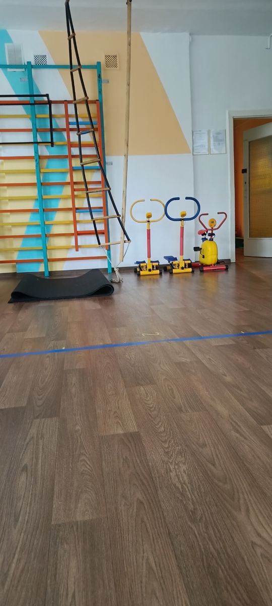 Тренажеры такие маленькие, миленькие)))  А длинная палка, как я понимаю, вместо каната🤔