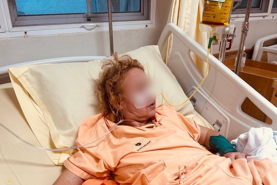    Елена в больнице Паттайи. личный архив