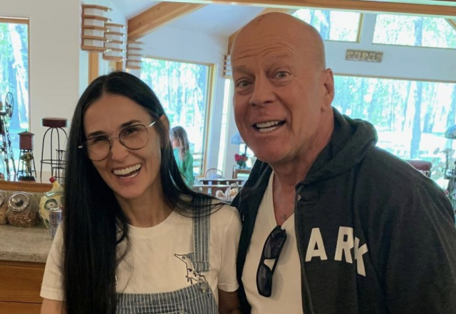    Деми Мур и Брюс Уиллис. Фото: социальные сети