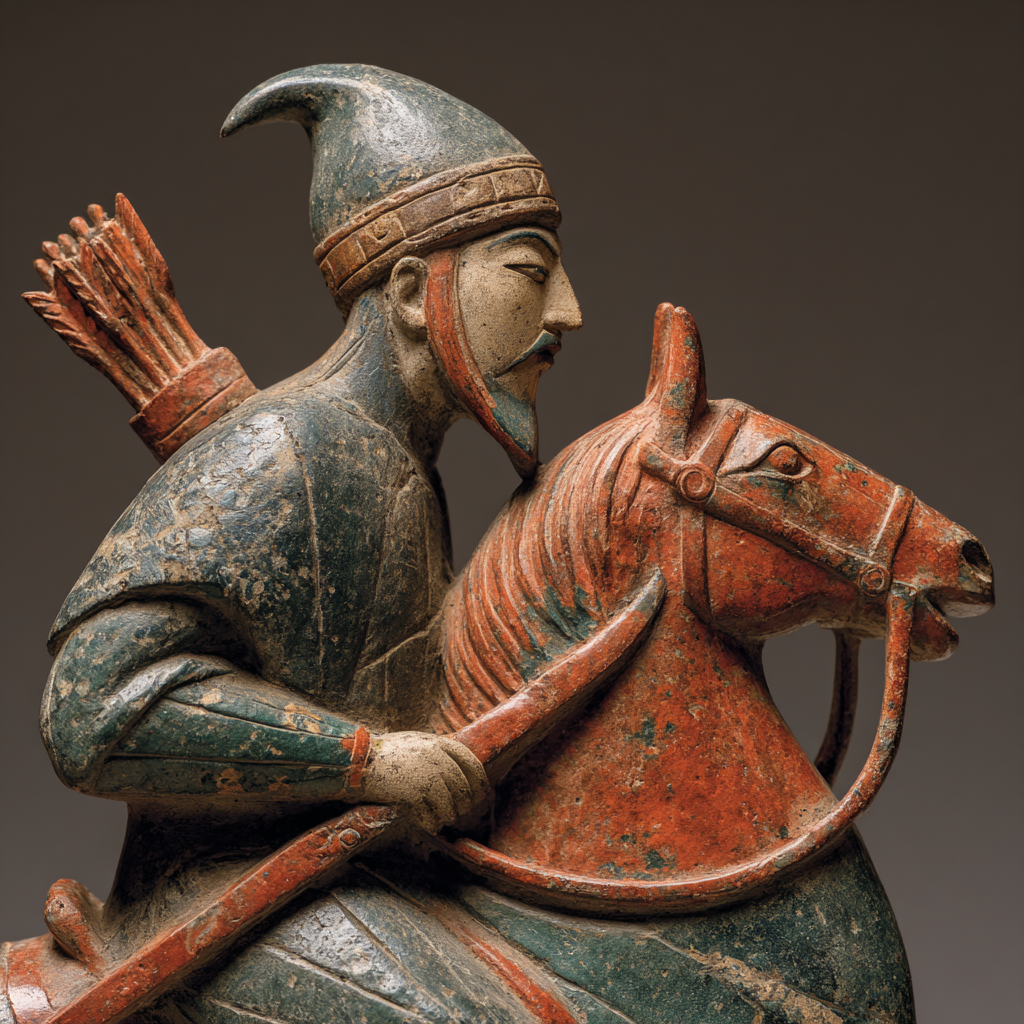 Изображение автора. Фигурка ордынца