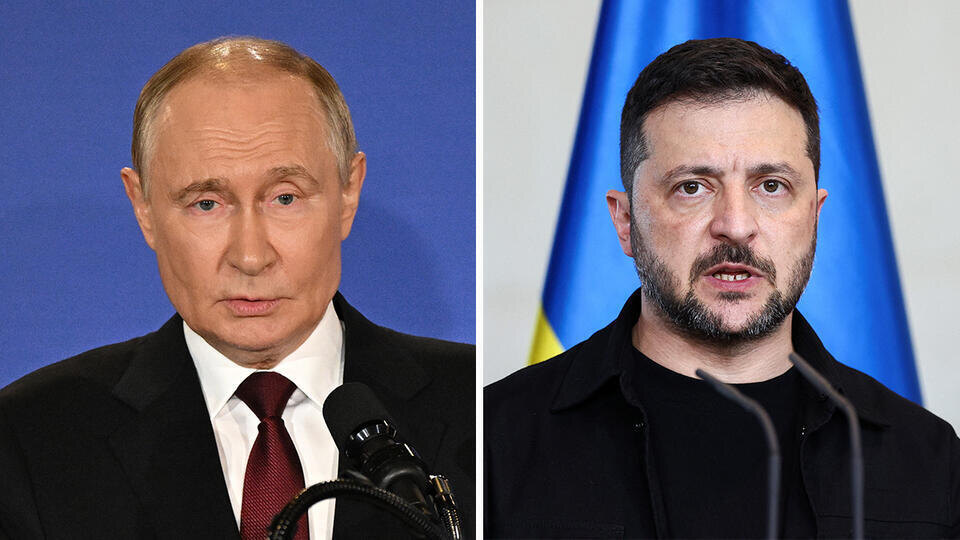     На Украине сочли неприемлемым предложение Путина о встрече с Зеленским в Москве РИА Новости/Сергей Бобылев, REUTERS/Liesa Johannssen