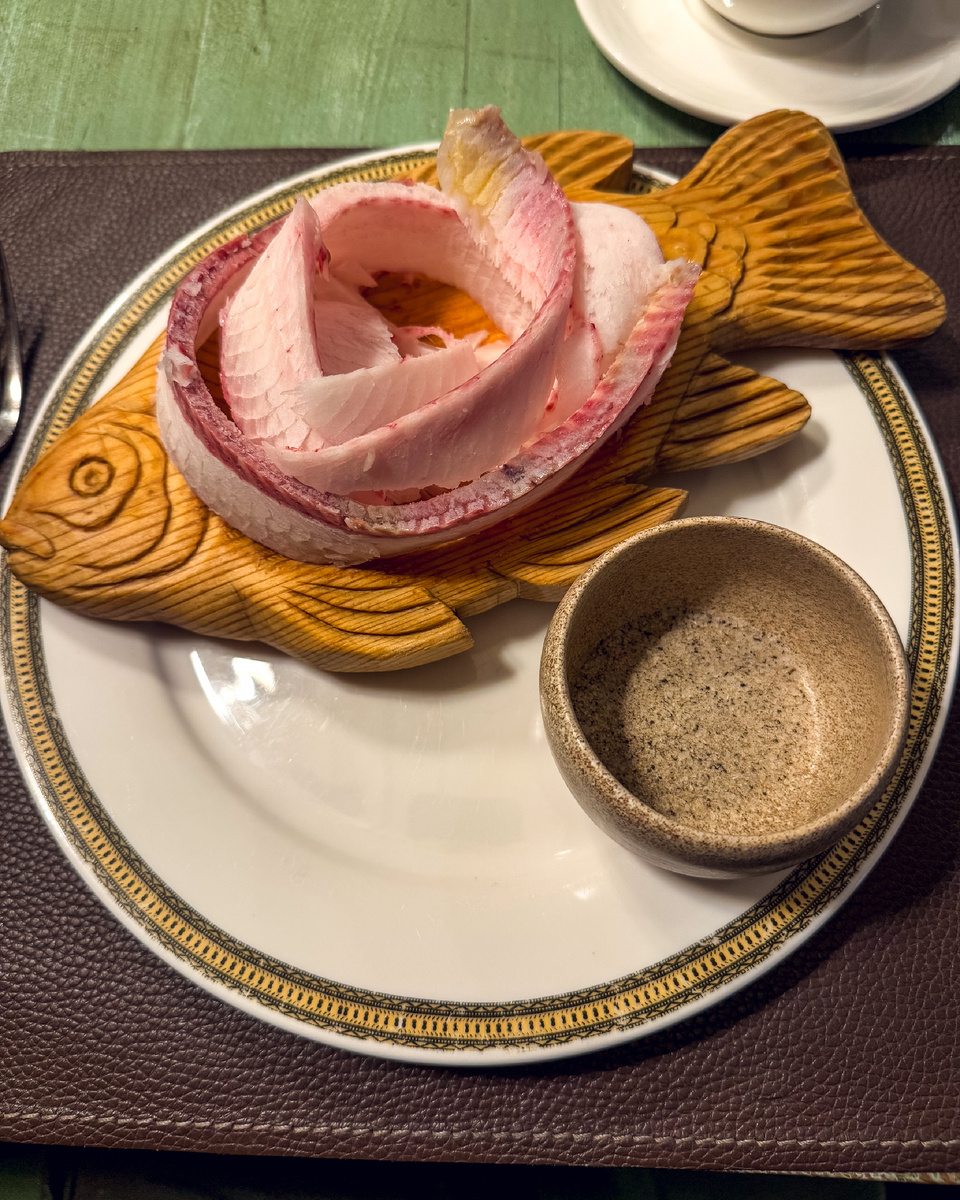 Строганина из чира