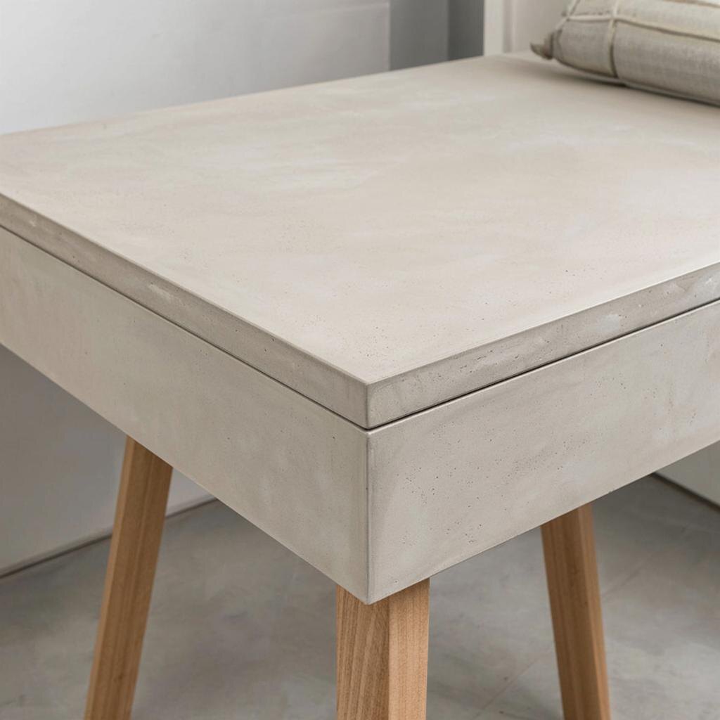 Столик из микроцемента