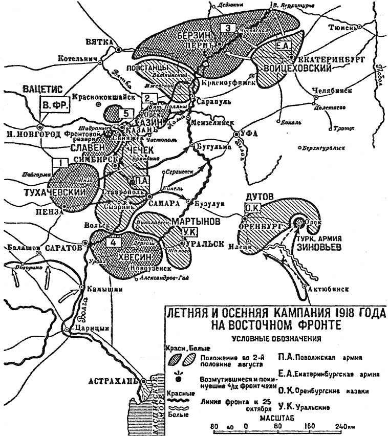 Осенняя кампания на Восточном фронте.