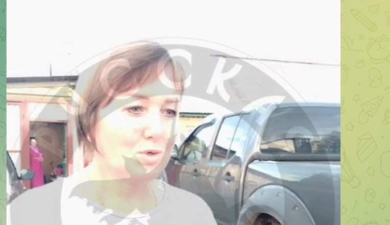 Жена бойца записала обращение. Скрин Русская община.