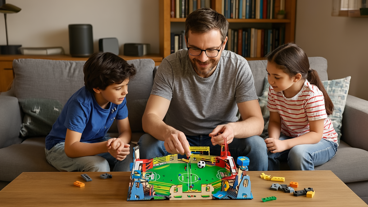 Деревянный конструктор Smartivity "Мини-футбол"