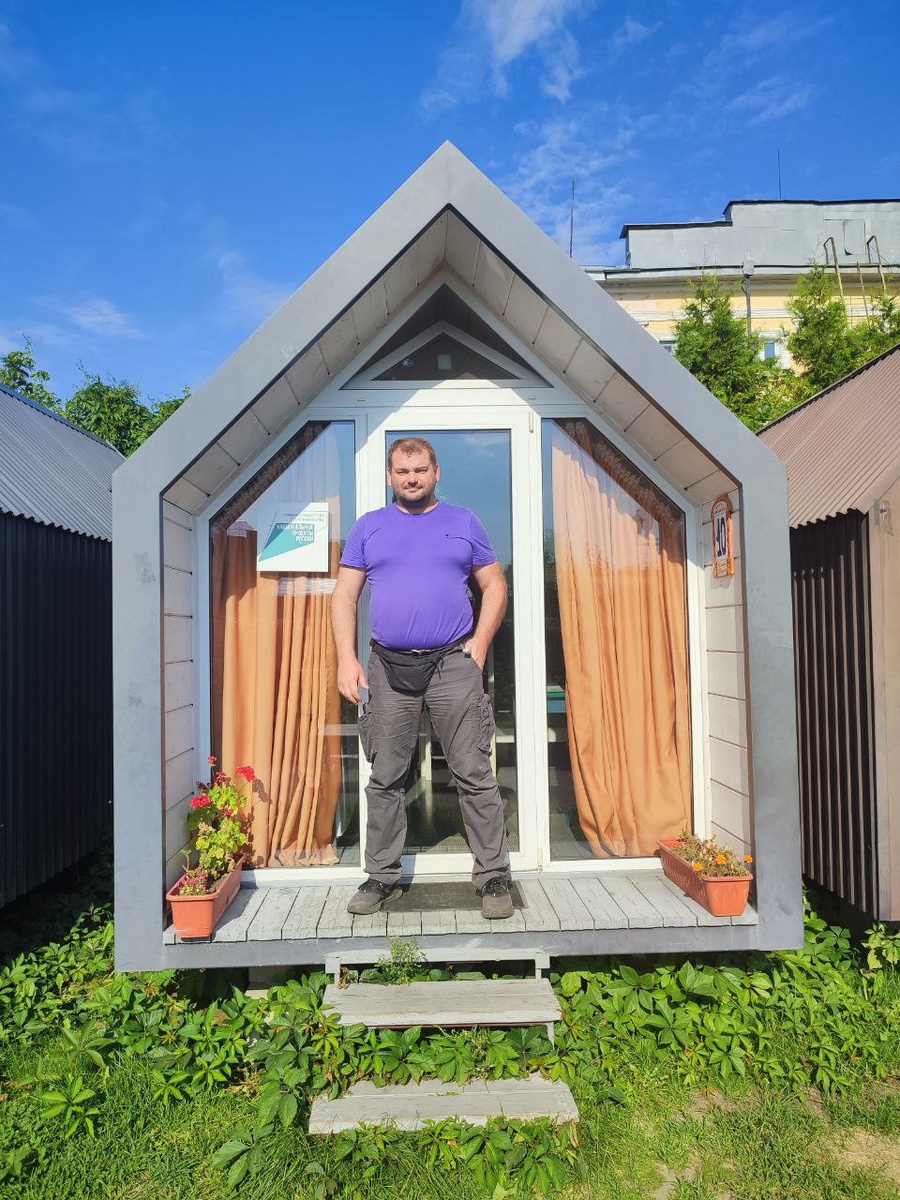 Сняли домик в кемпинге Коломны