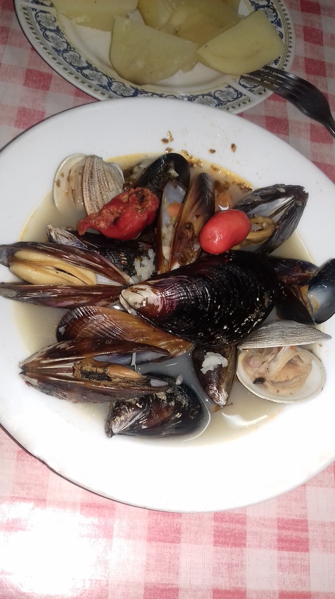 Пиуре, альмехас и мидии в Чили