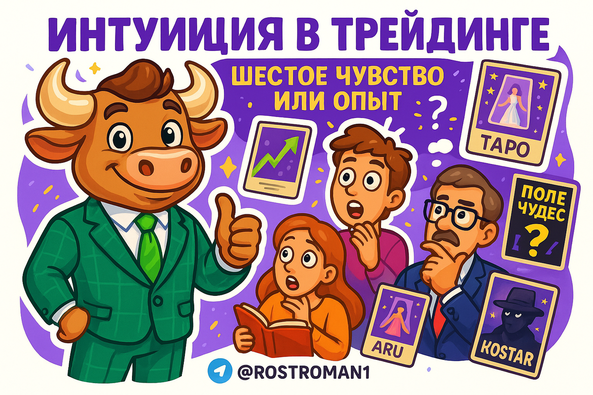    Интуиция в трейдинге: почему опыт важнее чутья и как не потерять деньги РоСТ | Роман о Системном Трейдинге