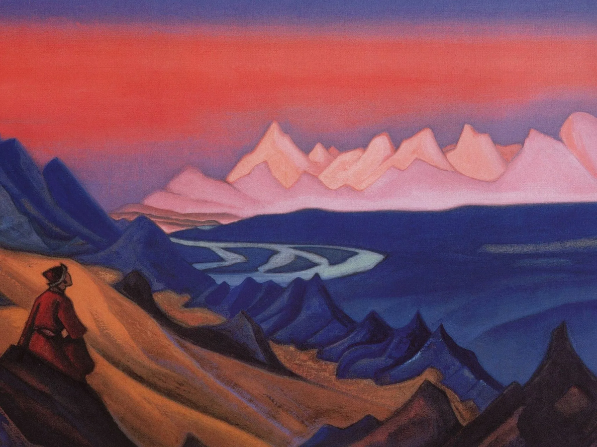 Картина Николая Рериха «Путь в Шамбалу» (1933)