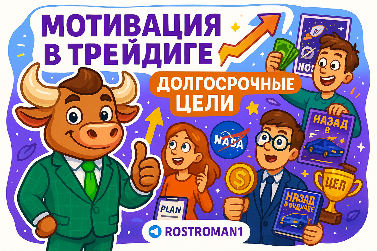   Мотивация в трейдинге: 7 скрытых ловушек, из-за которых вы не дотянете до долгосрочных целей РоСТ | Роман о Системном Трейдинге