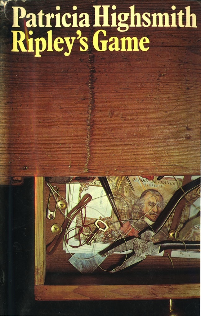 обложка романа “Игре мистера Рипли” (1974) Патриции Хайсмит | источник фото Existential Ennui