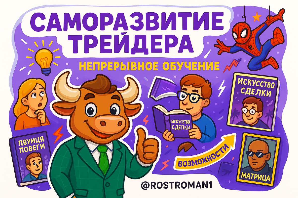    Саморазвитие трейдера: 7 ошибок обучения, из-за которых вы теряете деньги и нервы РоСТ | Роман о Системном Трейдинге
