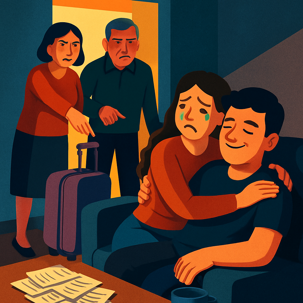 «Это моя любовь! Он никуда не уйдет!»: как бойфренд дочери захватил нашу квартиру, а она его защищает