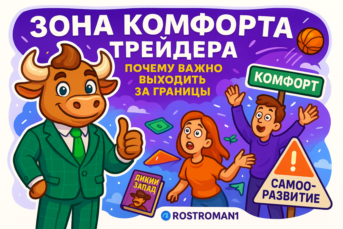   Зона комфорта трейдера: 7 ловушек, из-за которых вы теряете прибыль сейчас РоСТ | Роман о Системном Трейдинге