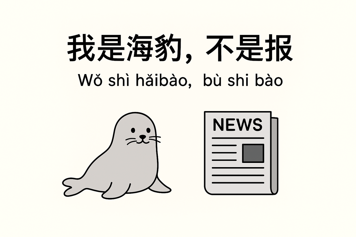 我是海豹，不是报
