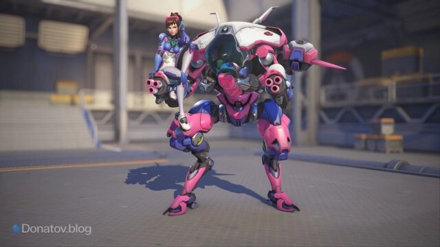    Герой Дива в Overwatch 2