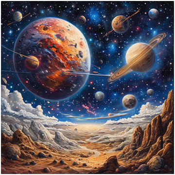 Сгенерировано ИИ- Мироздание всем распорядится как нужно.