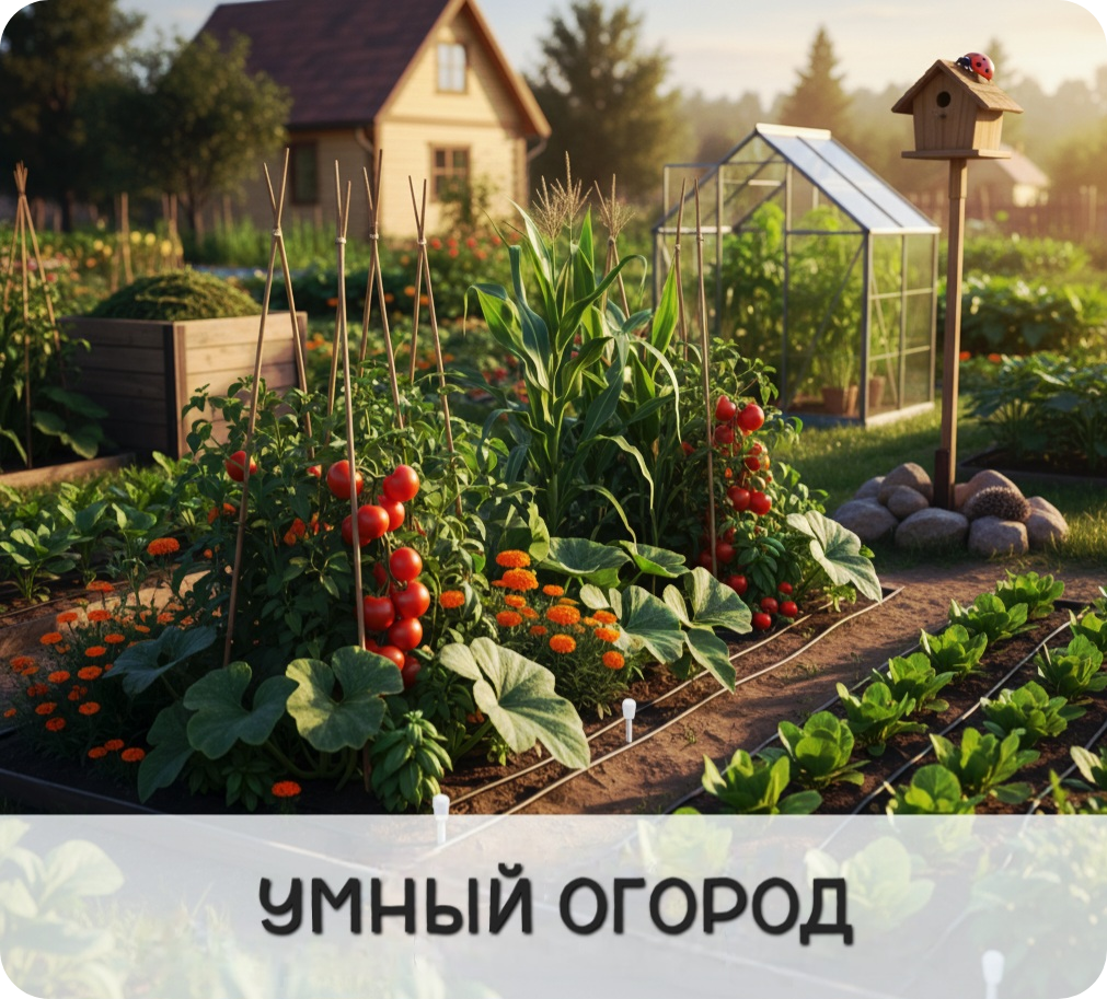 Огород, который работает на вас: секреты умных посадок и 5 шагов к идеальному урожаю!