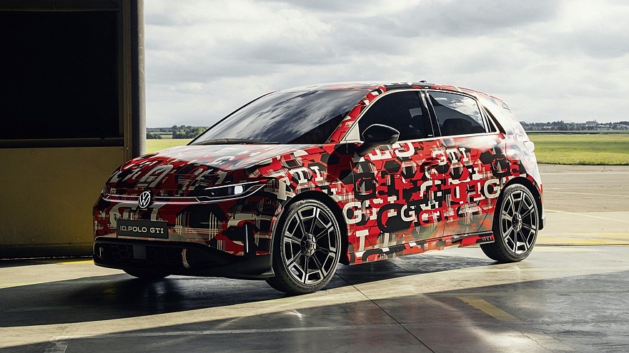    На фото: прототип Volkswagen ID. Polo GTI