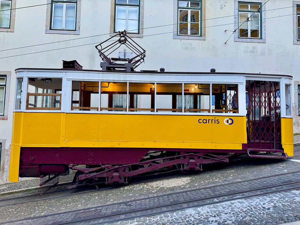 Фуникулер «Глория», Лиссабон (фото автора)