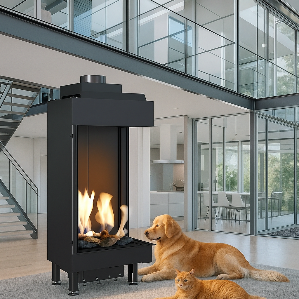    Газовая топка LEO/P/45/68: как создать уютный рай в вашем доме с минимальными усилиями Kamin