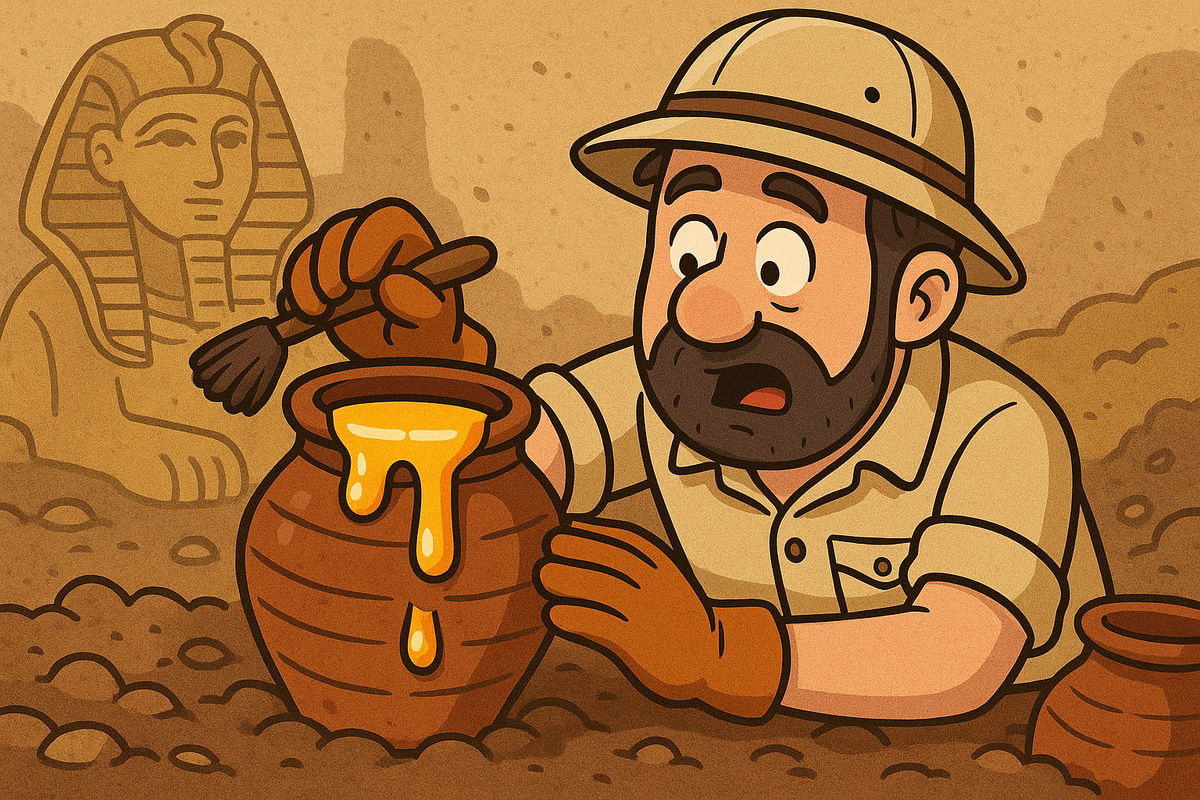 В древности мёд использовали не только в пищу, но и как консервант для фруктов и орехов