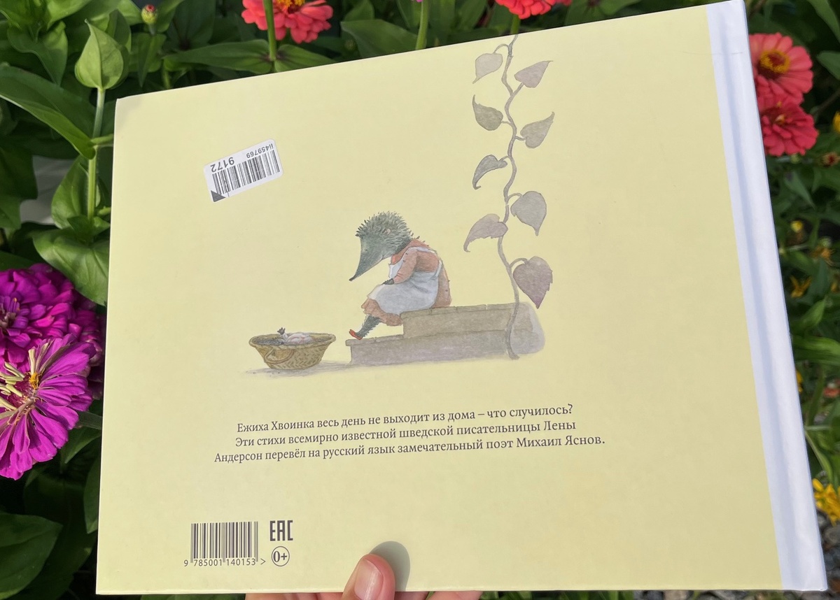 Обртная сторона обложки. Фото автора.