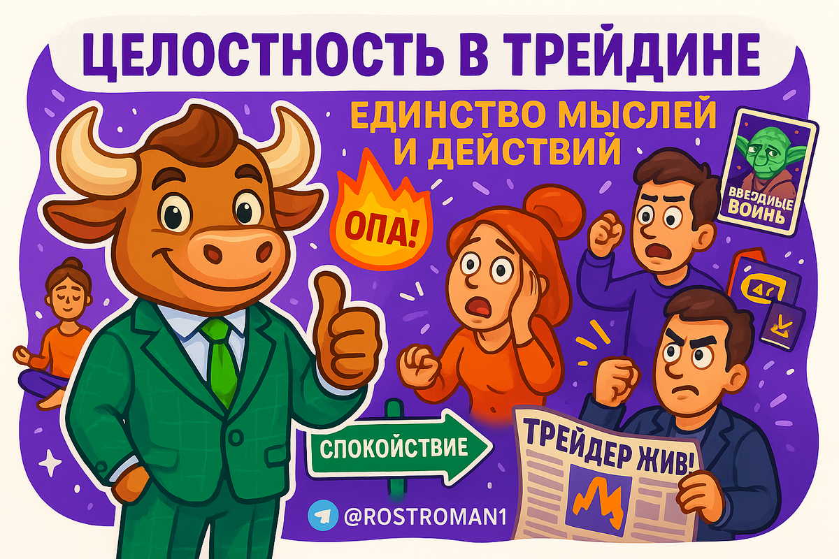    Целостность в трейдинге: главная психологическая ловушка, сливающая 80% депозитов РоСТ | Роман о Системном Трейдинге