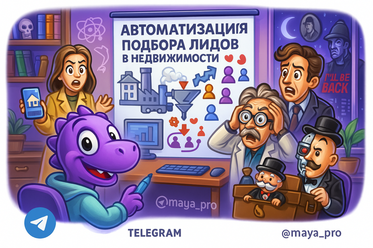    Автоматизация подбора лидов в недвижимости: как Make.com поможет вам стать королем рынка без лишней рутины Артур Хорошев