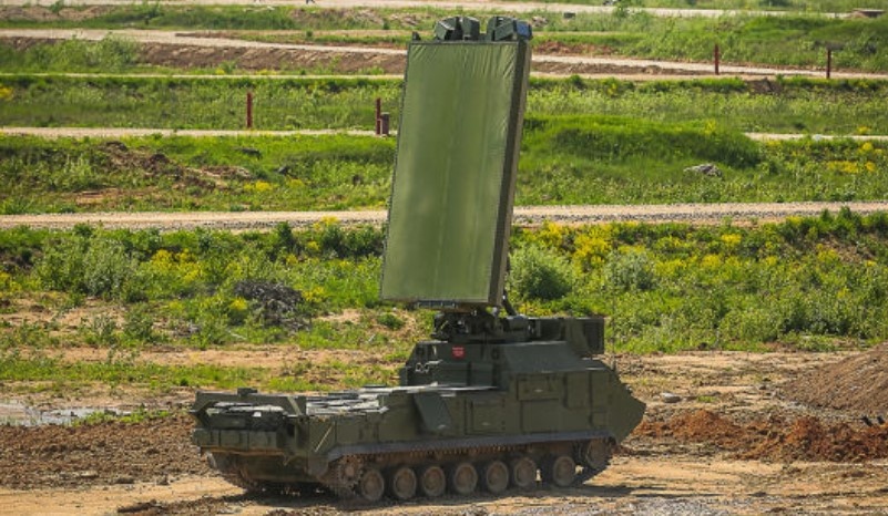 Машина РЛС 1Л261 комплекса 1Л260 "Зоопарк-1М" (Википедия)