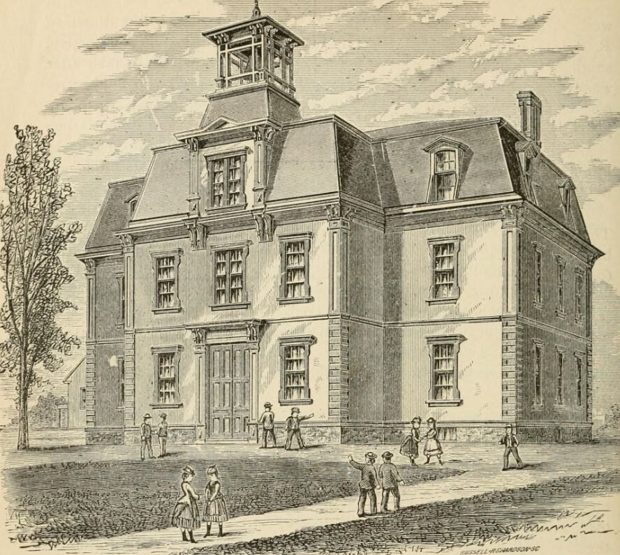 Орлеан графство 1883 год рабочий институт