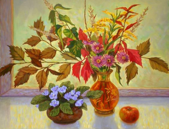 Автор - художник Аркадий Александрович Зражевский. Источник изображения : Яндекс картинка.