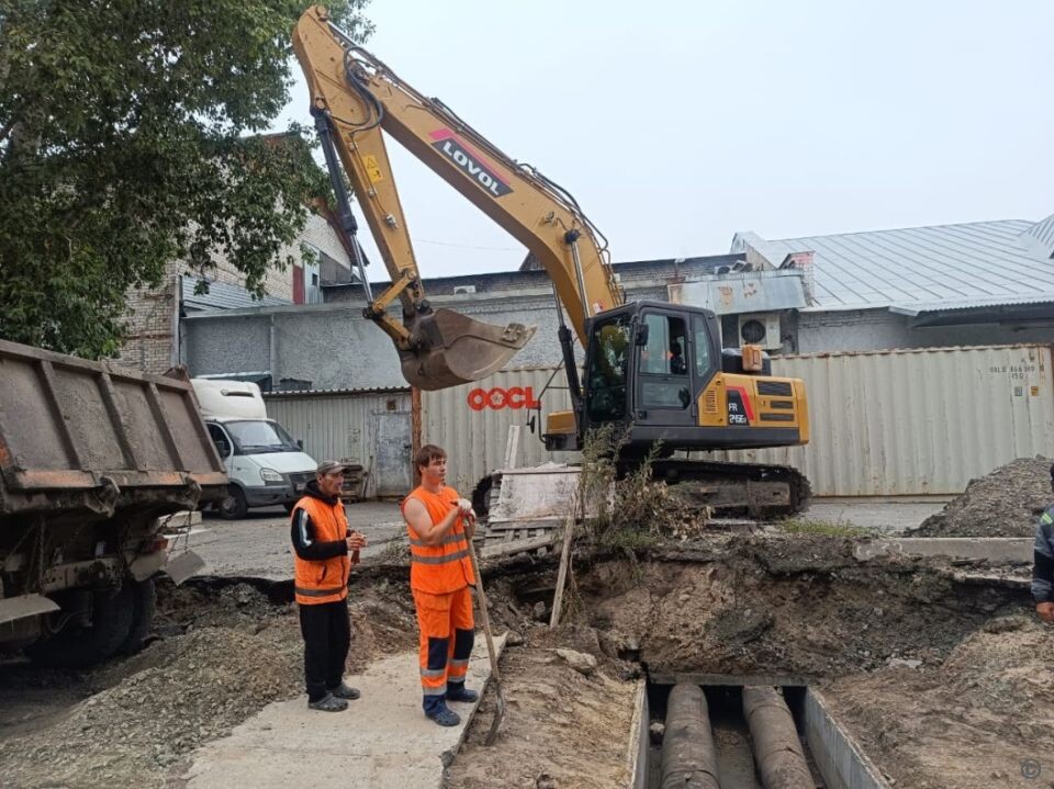    Дорожные работы в Барнауле по нацпроекту "Инфраструктура для жизни". Источник: Администрация Барнаула