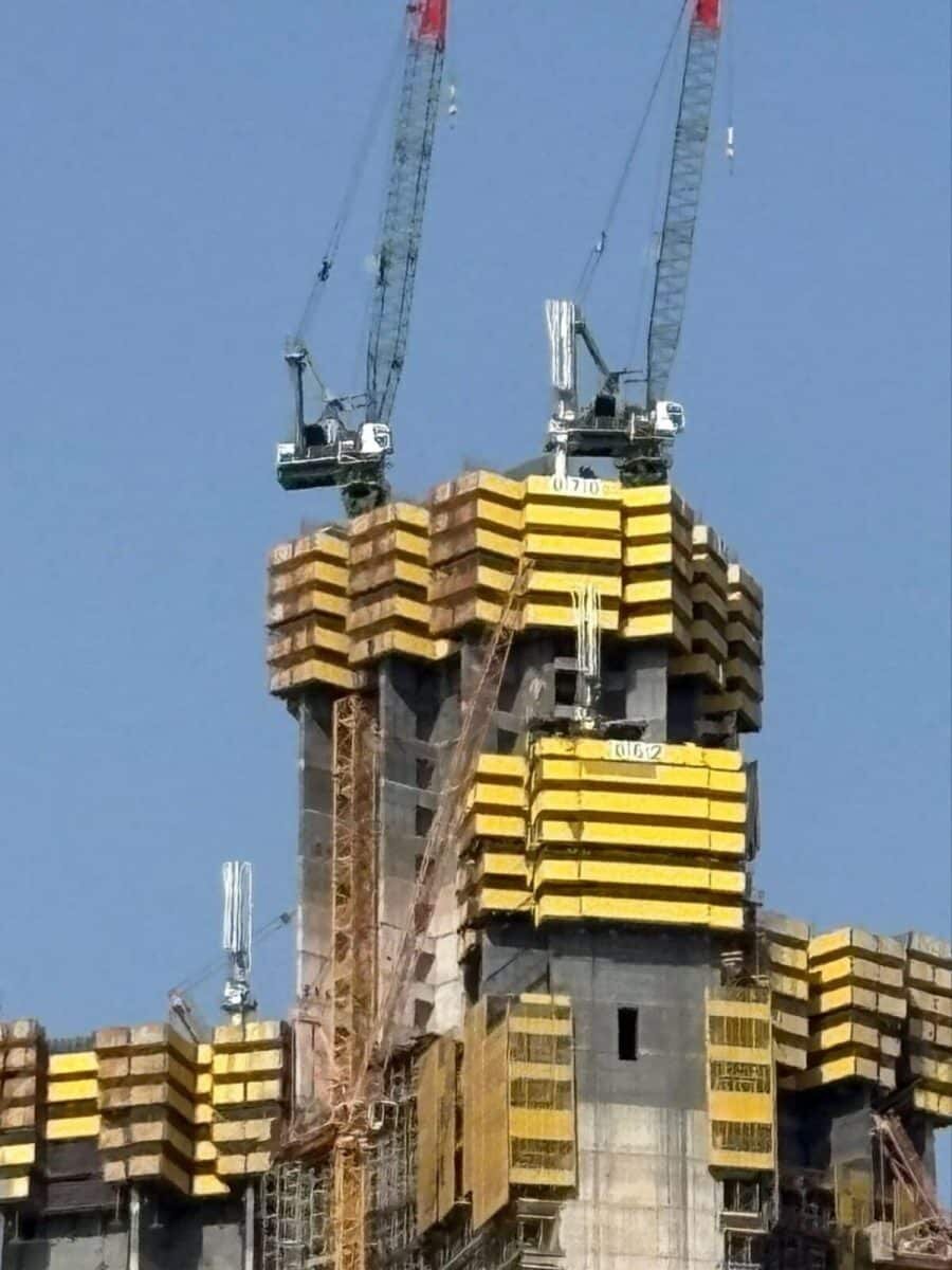    Строительство километровой башни Jeddah Tower / © Jeddah Now