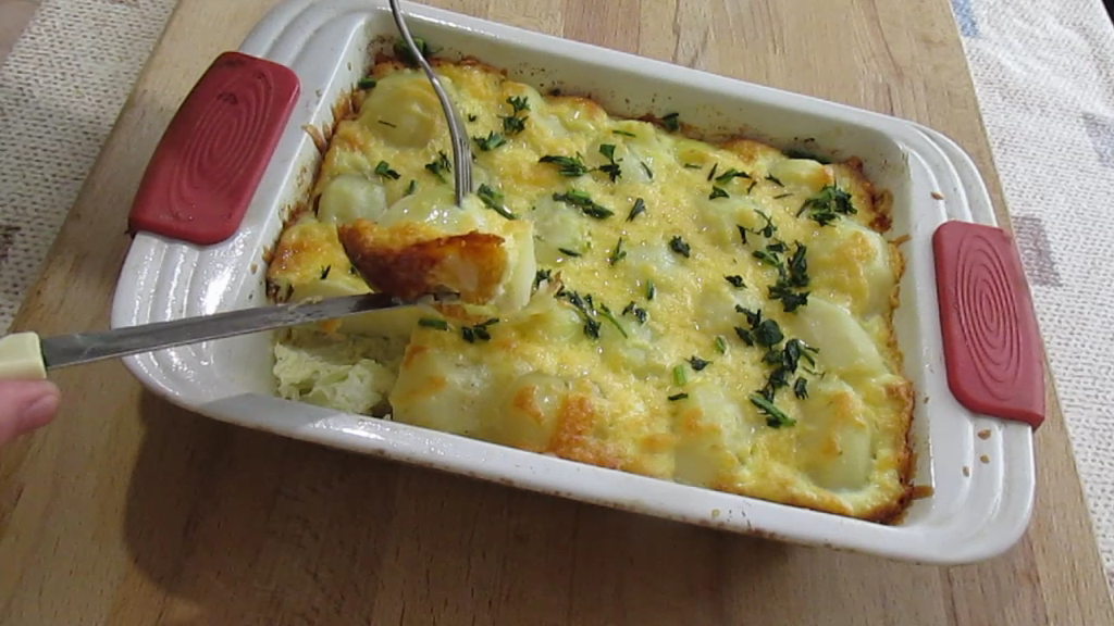 Картофельная запеканка.