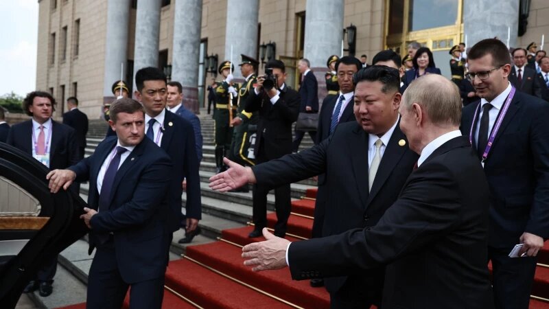     Владимир Путин и Ким Чен Ын. kremlin.ru