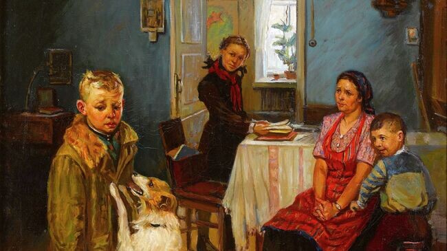 Да мы знаем, что картина называется "Опять двойка", но сейчас двоек почти не ставят. И получение тройки в "началке" - как двойки в нашем детстве....