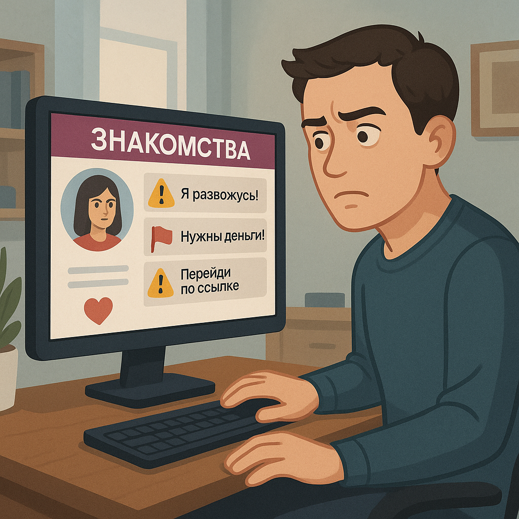 Изучение подозрительных профилей на сайте знакомств