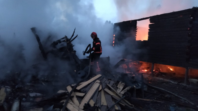 Фото: ОУ "Пожарно-спасательная служба МО" Агалатовское