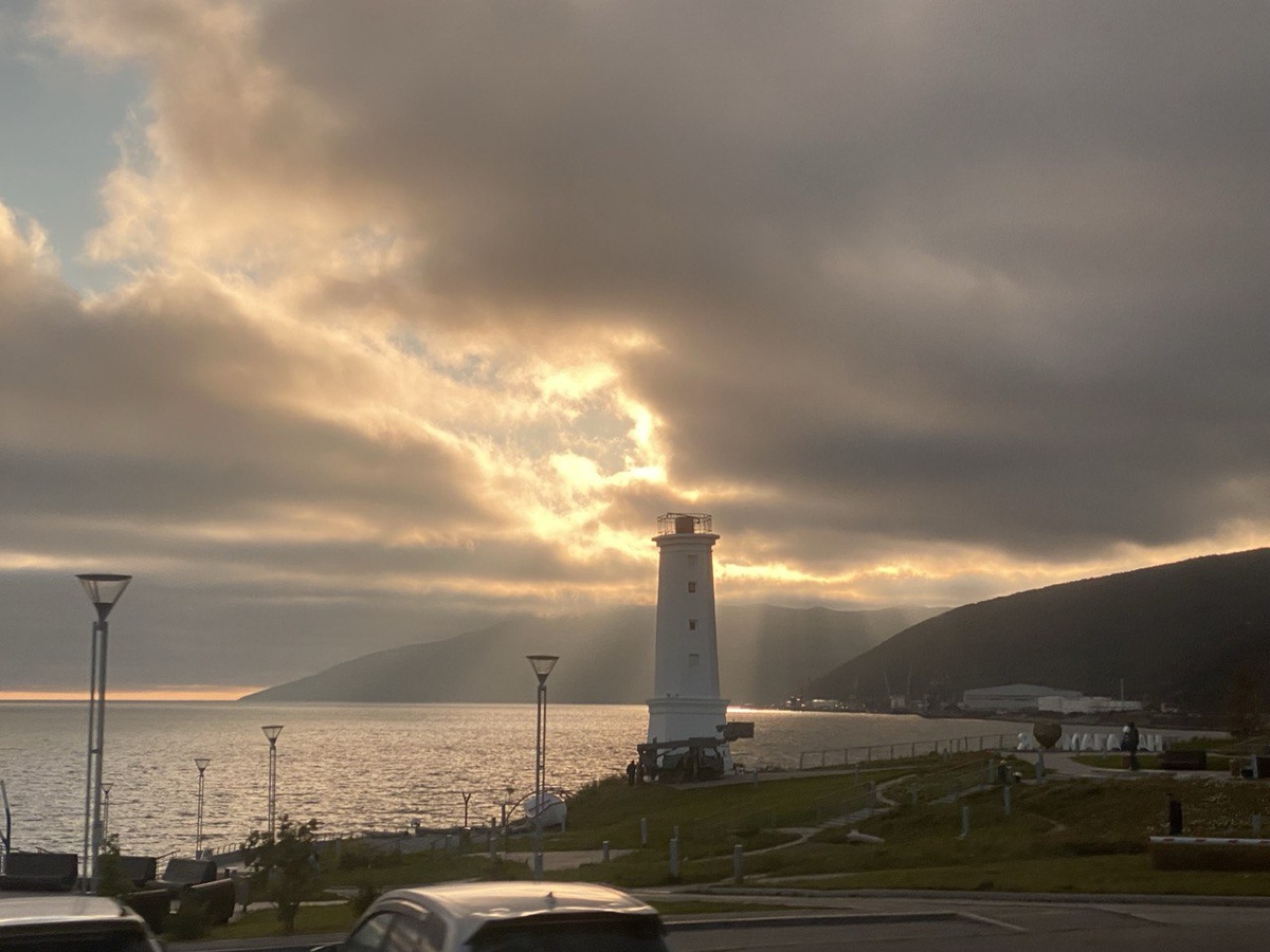 Набережная Магадана