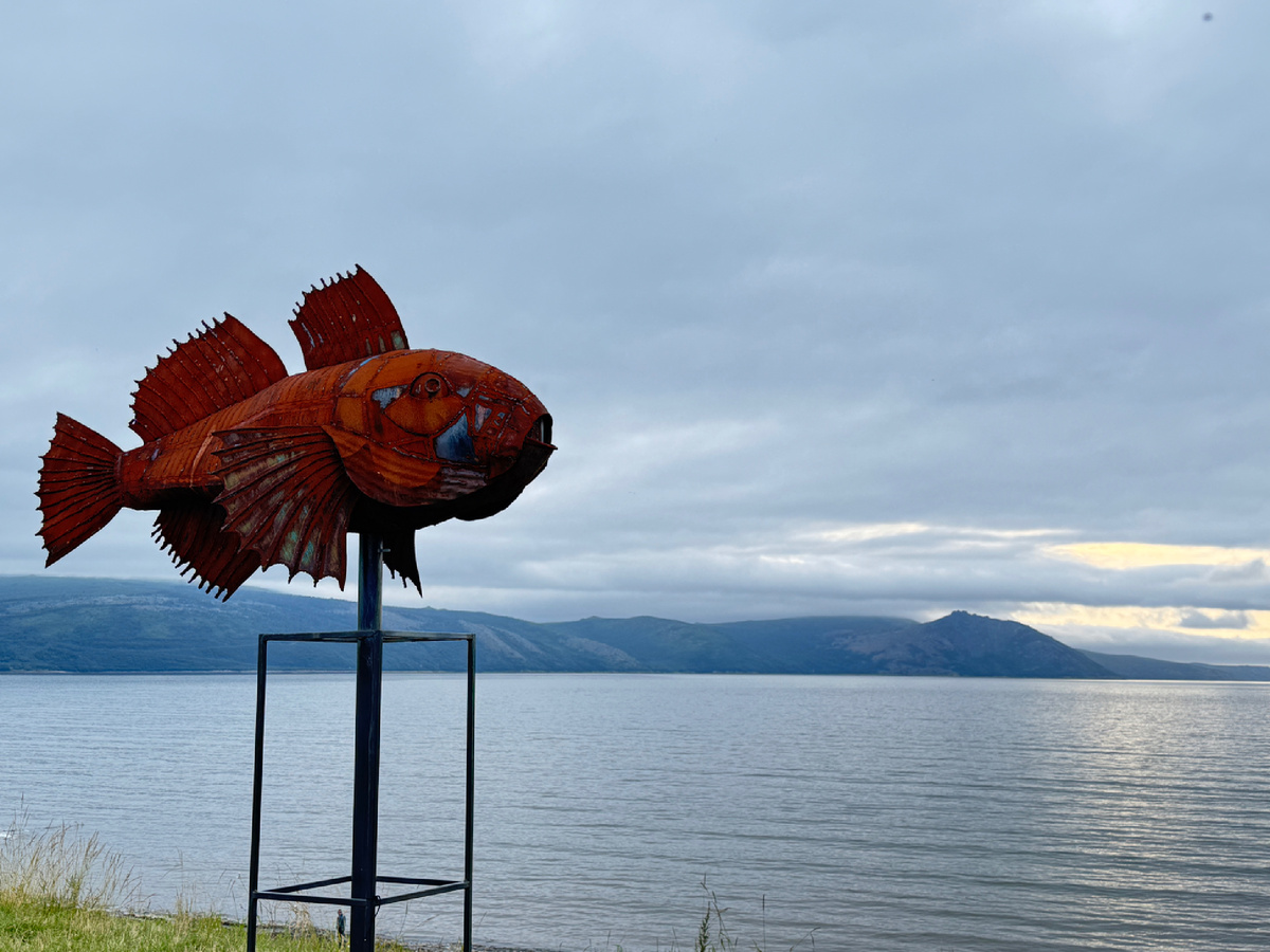 Набережная Магадана